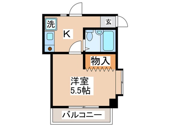 グリ－ンハイムとみしげの物件間取画像